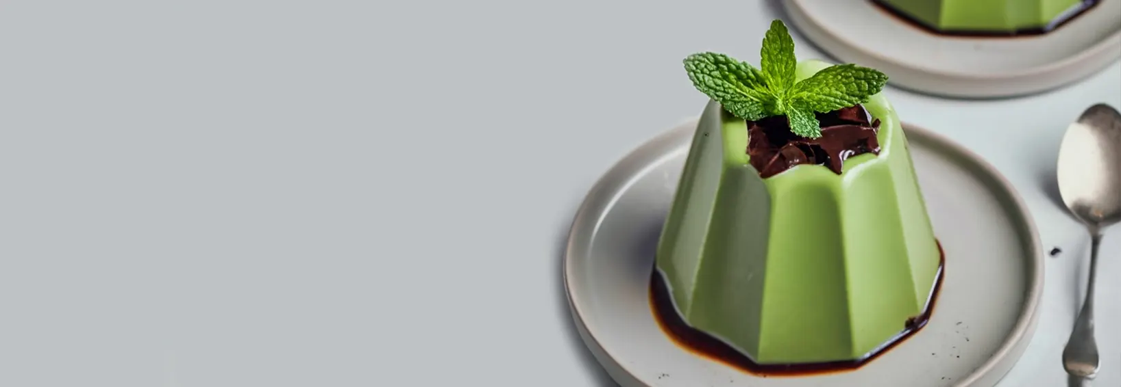 Panna Cotta Matcha receptas