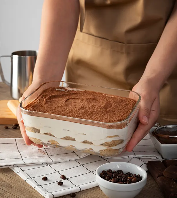 Tiramisu be kiaušinių